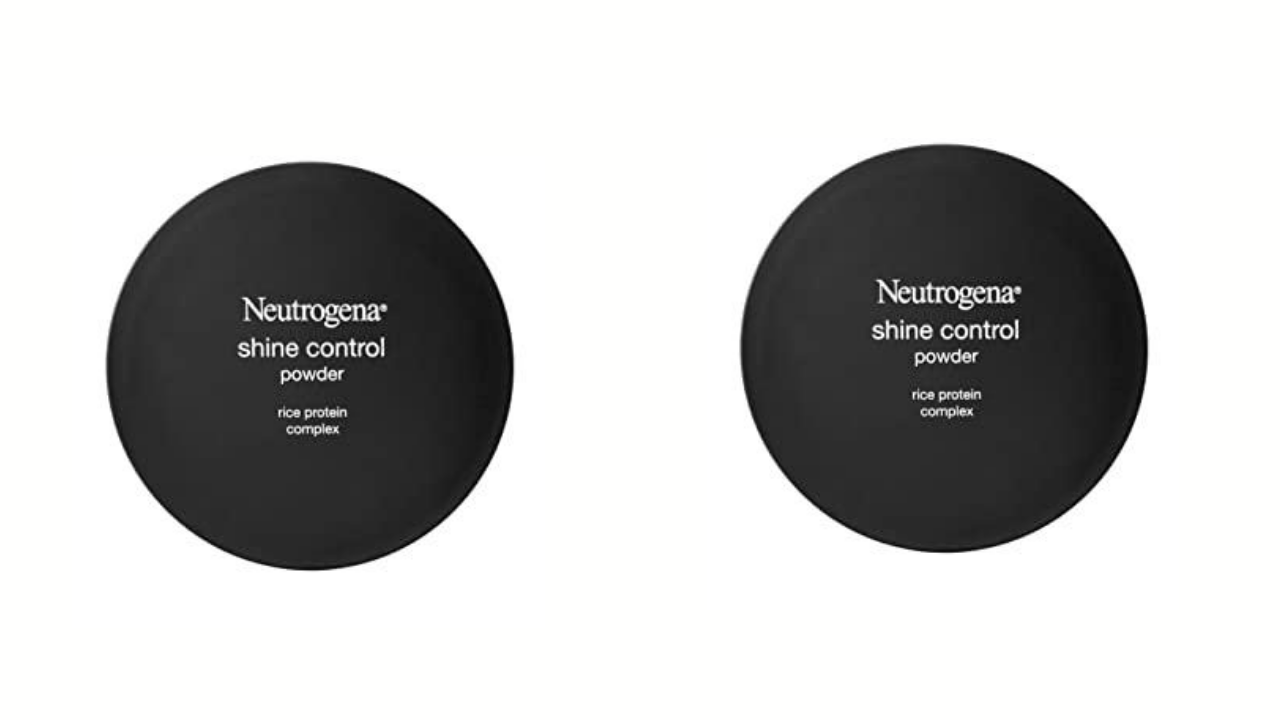 C) BEST FOR TOUCH UPS NEUTROGENA SHINE CONTROL POWDER